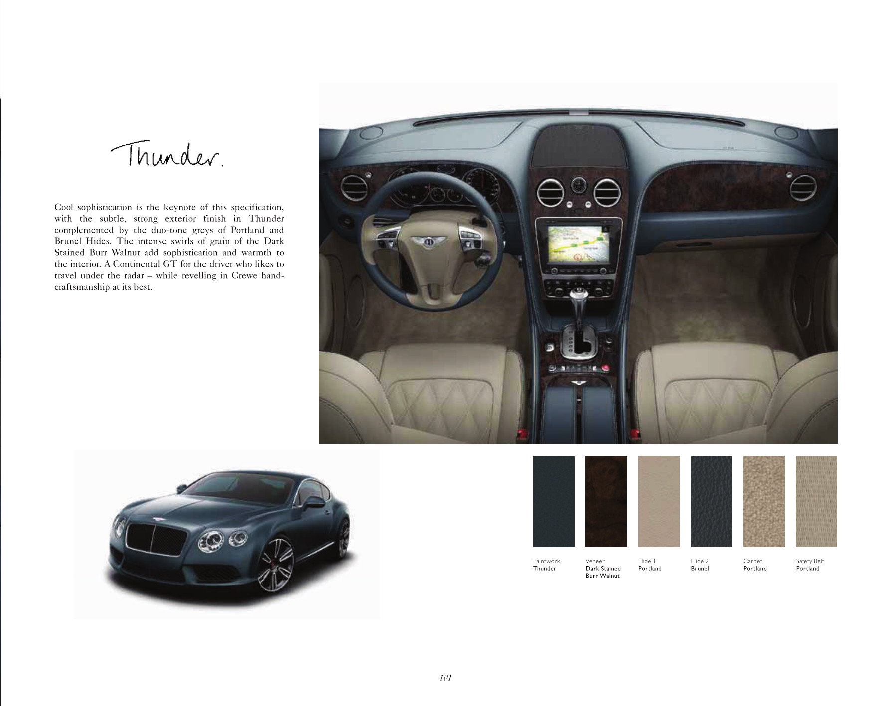 2013 Bentley Continental Brochure Page 16